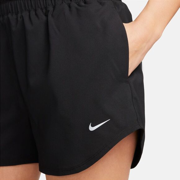 Nike DX6642-010 Women's Sz S Black Dri-FIT Ultra High-Waisted Brief-Lined Shorts - Picture 9 of 9